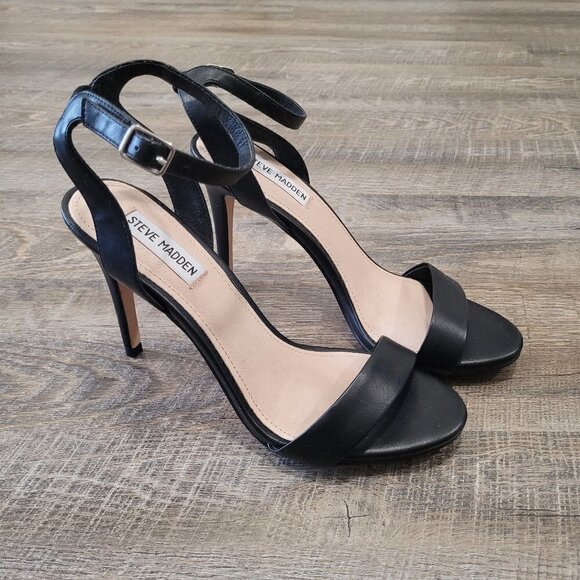 STEVE MADDEN | Sarandon Sandal Heels 4" | Sz. 9.5 - Picture 1 of 8
